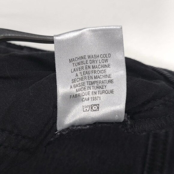 RE/DONE Women's Jeans Size 28 LIVEINBLK Raw Hem Black Button Fly 196-3WHRAC‎ - Picture 11 of 11